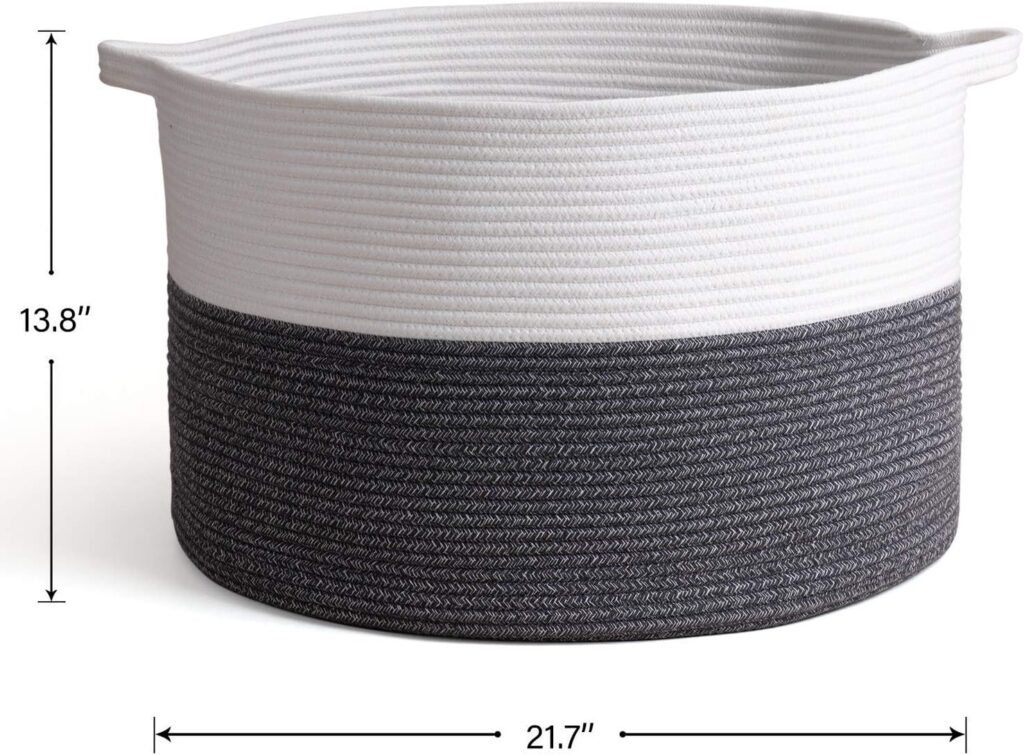 Large Cotton Rope Basket